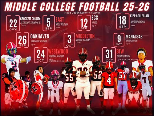 Middle College Football 25-26
